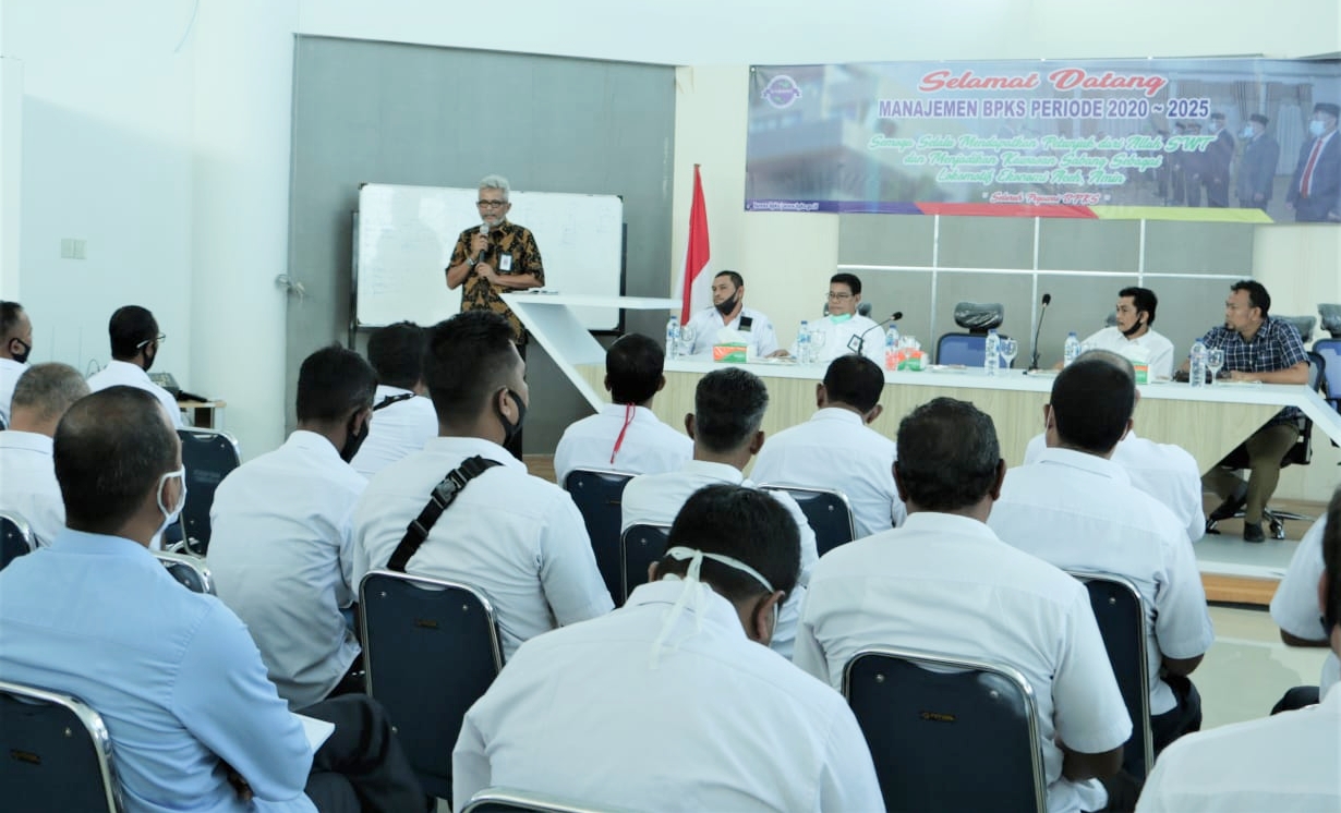 Tatap Muka Perdana, Kepala BPKS Minta Pegawai Tingkatkan Disiplin Kerja