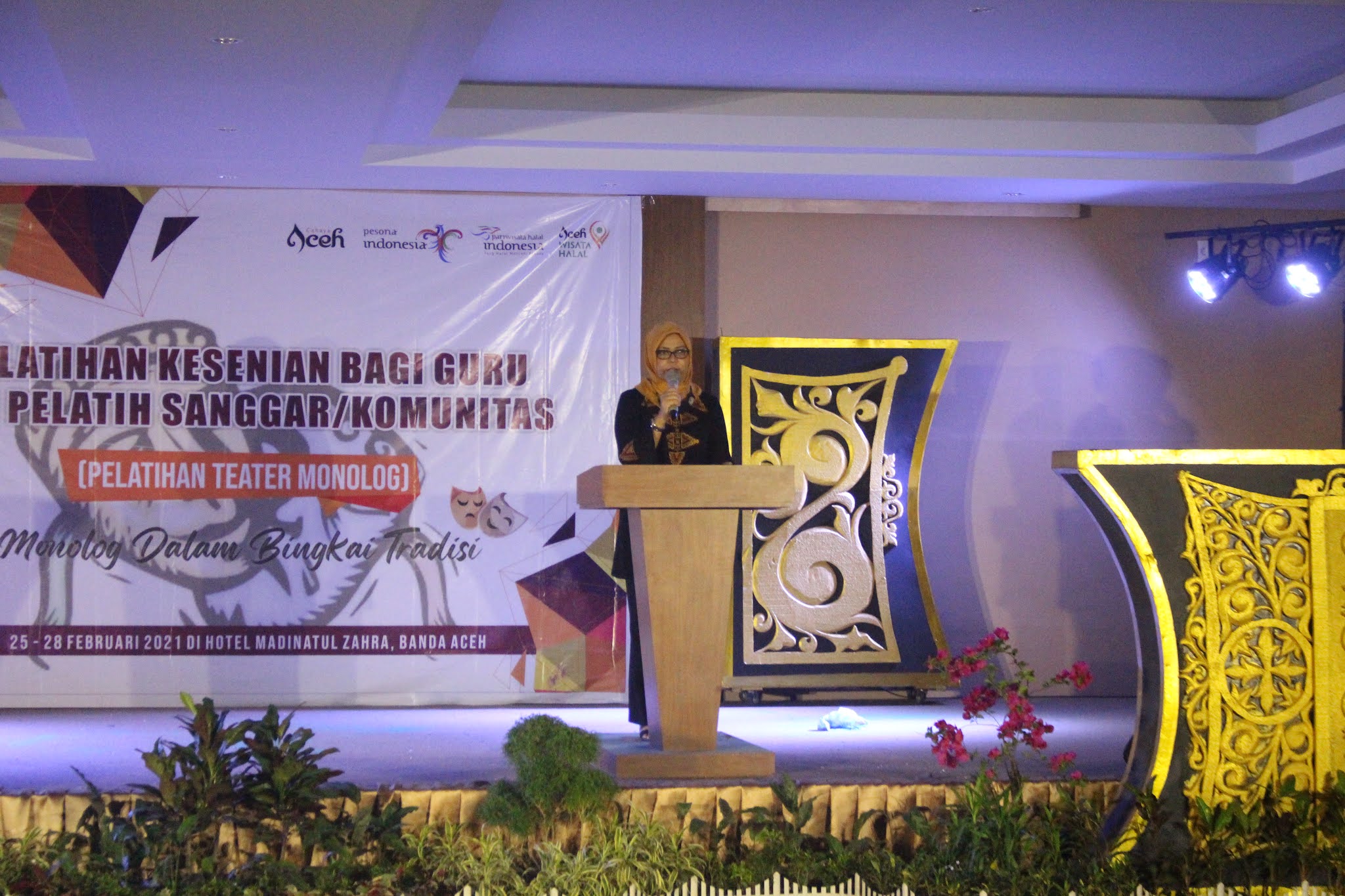 Gelar Pelatihan Teater Monolog, Disbudpar Siapkan SDM Seni Aceh