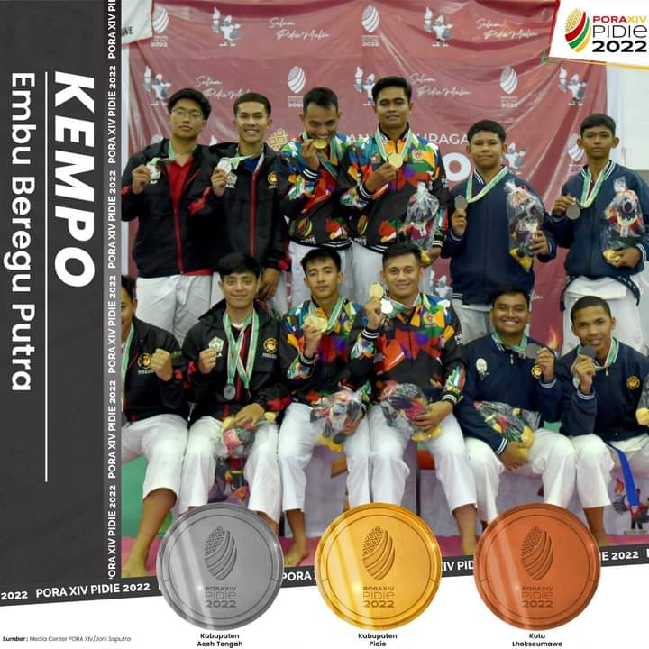 Mahasiswa HTN UIN Ar-Raniry Sabet 3 Emas pada PORA Pidie