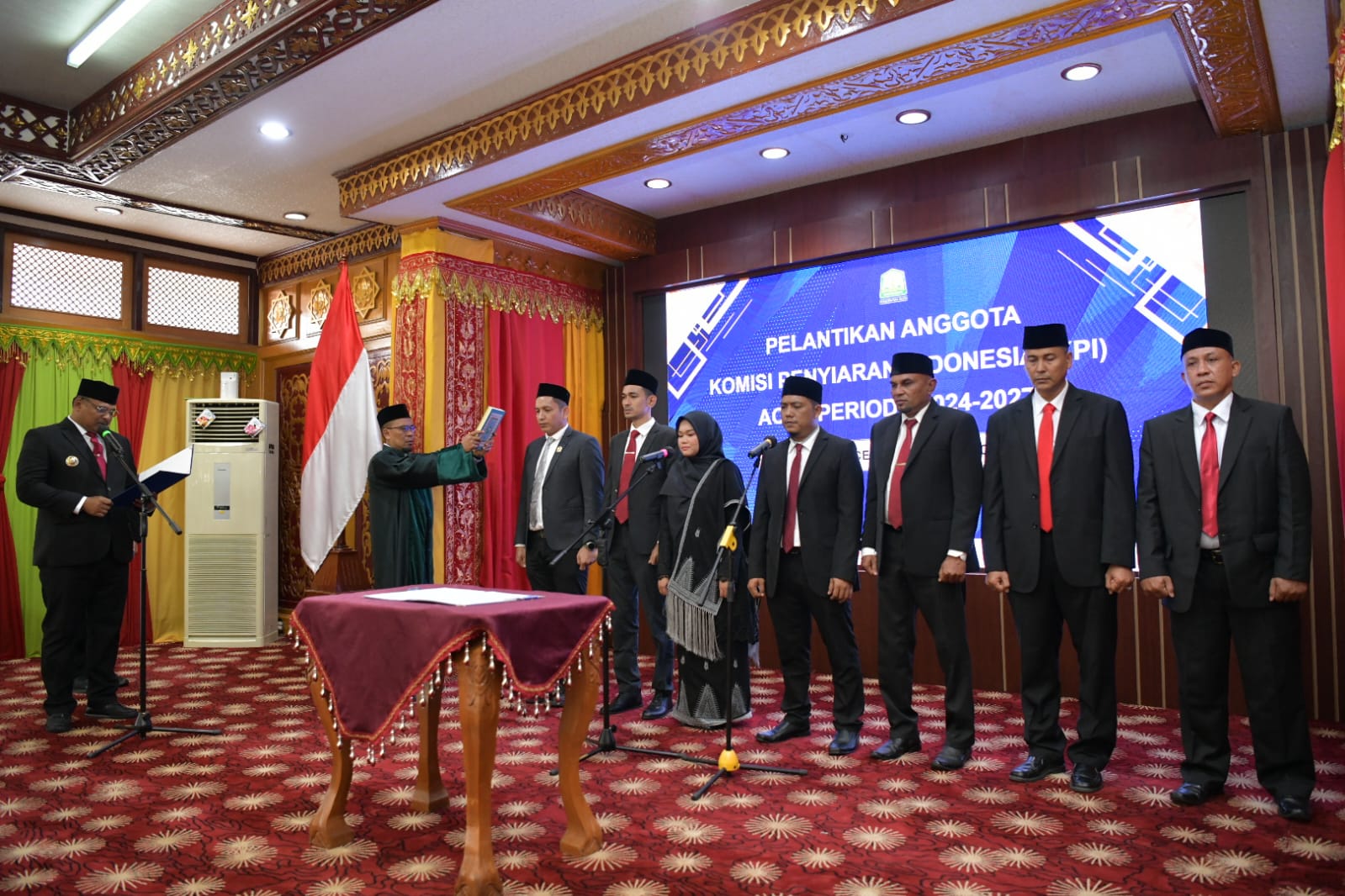 Pj Gubernur Aceh Lantik Anggota KPI Aceh 2024-2027