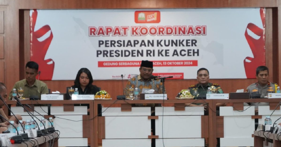 Besok Presiden Jokowi Kunjungi Aceh: Resmikan Proyek Strategis untuk Dorong Pembangunan Berkelanjutan