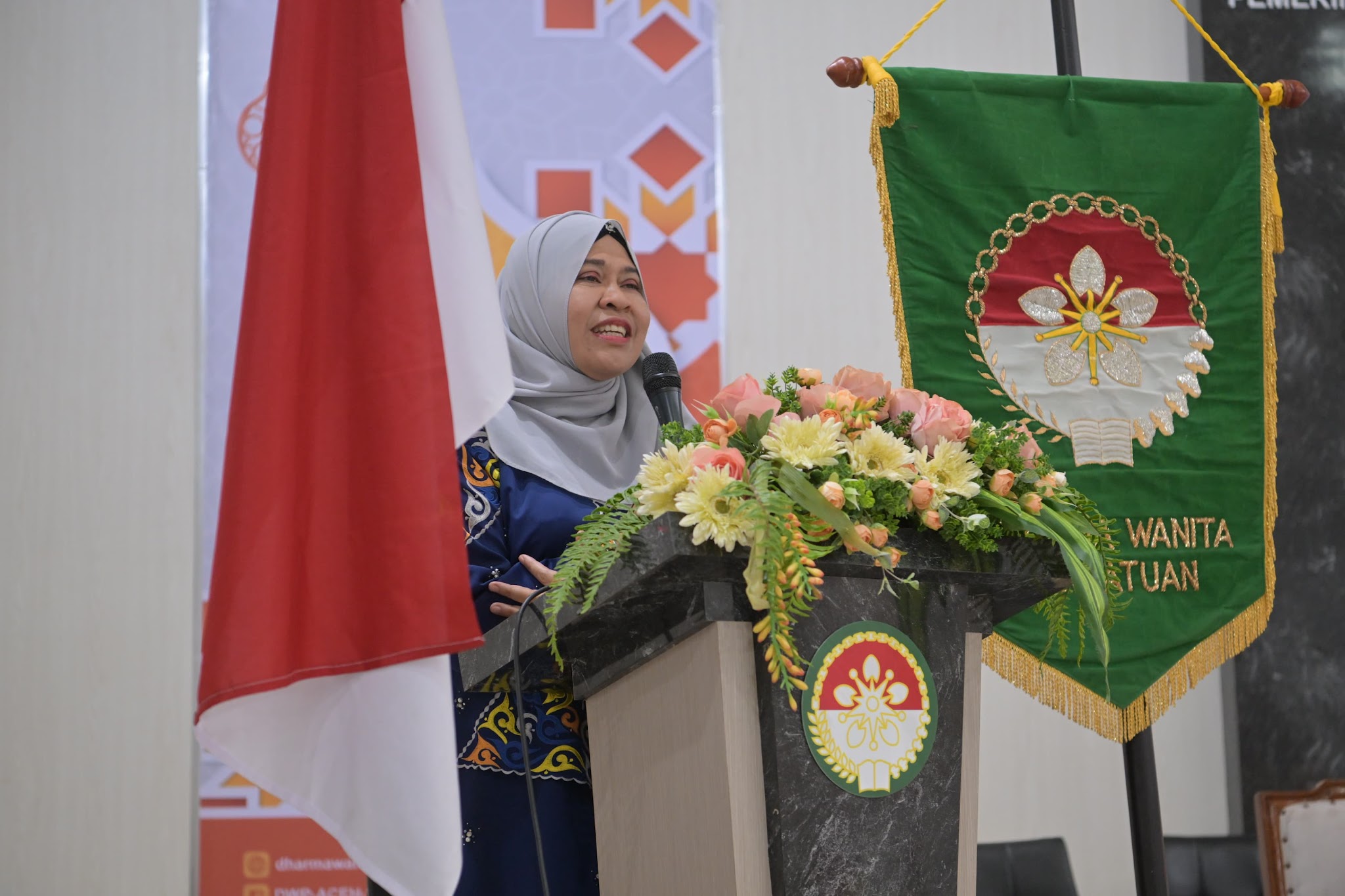 Kompetisi Senam Kesehatan Meriahkan HUT ke-25 DWP Aceh