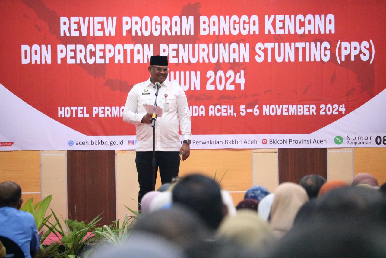 Pj Gubernur Aceh Catat Penurunan Angka Stunting: Target 2024 Jadi Prioritas Bersama