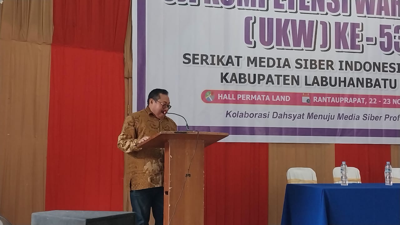 Sinergi SMSI – UPDM, UKW Angkatan 53 Digelar di Labuhanbatu
