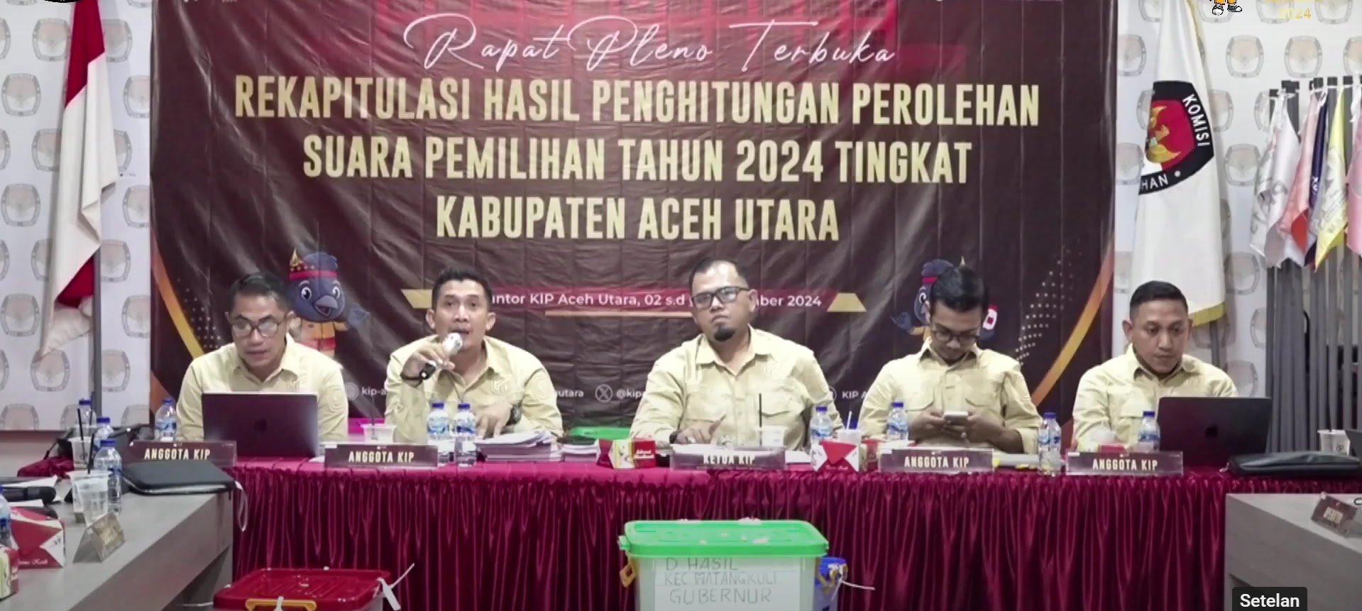 Mualem-Dek Fadh Menang Telak di Aceh Utara, Tim Bustami-Fadhil Tolak Hasil Rekapitulasi