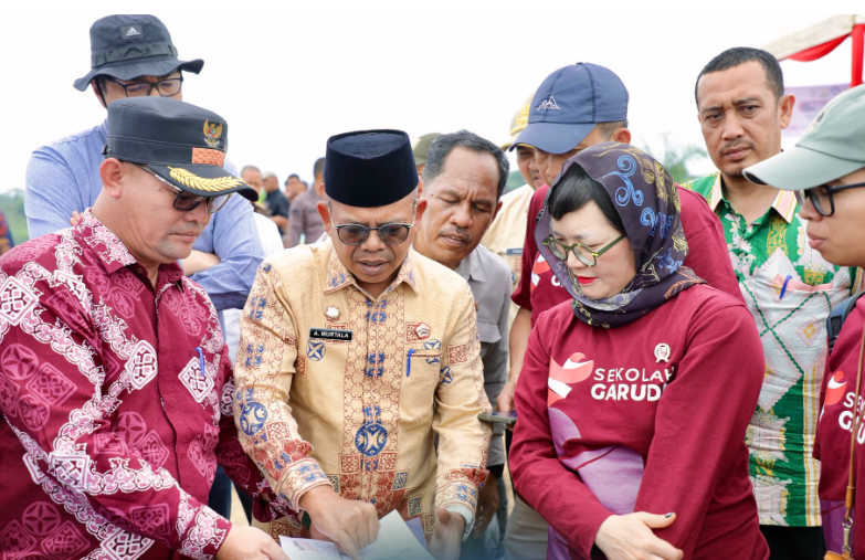 Pemerintah Tinjau Lahan Sekolah Garuda di Aceh Utara, Wamendiktisaintek Pemerintah Tengah Menyusun