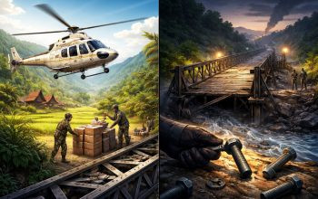 Helikopter Pribadi dan Baut Sabotase