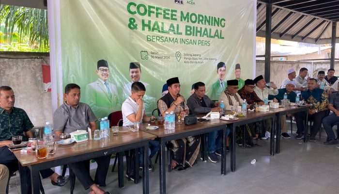Halal Bihalal PKB Aceh Bersama Pers, Bahas Peran Media dalam Demokrasi