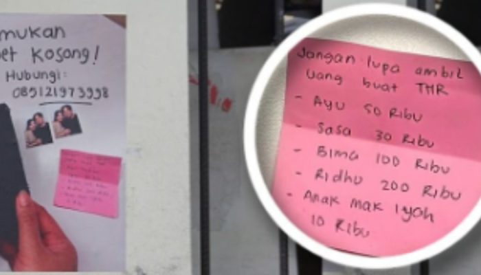 Viral Dompet Hilang di Blok M Jakarta, Bukan soal Duitnya yang Bikin Salfok tapi List THR sang Pemilik Jelang Lebaran Tiba