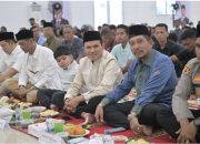 Wagub Aceh Buka Puasa Bersama Korban Bencana di Huntara Pidie Jaya