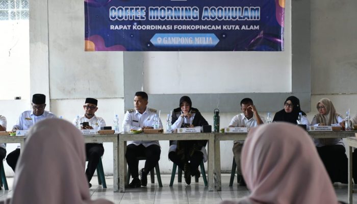 Rakor Keuchik Kuta Alam, Pemko Banda Aceh Perkuat Koordinasi Gampong