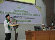 Fadhlullah Buka Rakor MPU Aceh 2026, Tekankan Peran Ulama dan Sinergi