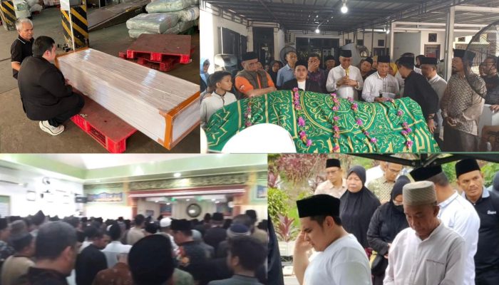Zulmansyah Sekedang Dimakamkan di Pekanbaru, Putra Almarhum Kumandangkan Azan di Liang Lahat