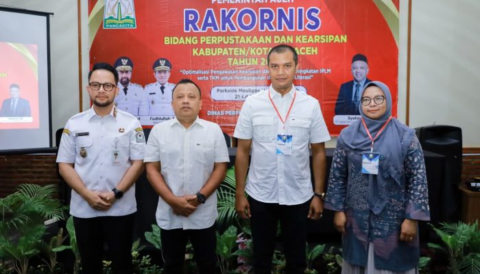 Rakornis Digelar di Meulaboh, Perkuat Literasi dan Kearsipan Aceh