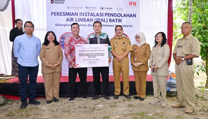 IFG Hadirkan IPAL di Sentra Batik Bantul, Tekan Limbah Hingga 90%