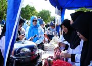 Siswa SMK Banda Aceh Jual Produk di CFD, Nugget Ikan hingga Kanji Rumbi Laris
