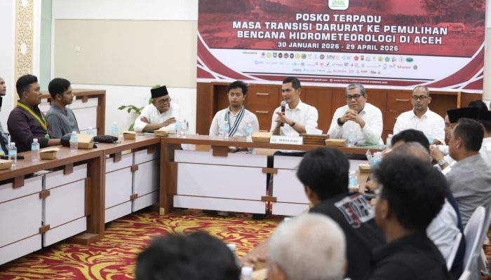 Pemerintah Aceh Bahas Pergub JKA Bersama Mahasiswa dan OKP
