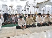 Wagub Aceh Hadiri Salat Idul Adha di Masjid Raya Baiturrahman Banda Aceh