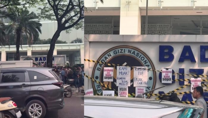 Viral Aksi Penyegelan Kantor BGN di Jakarta, Massa Tuntut Audit Program MBG