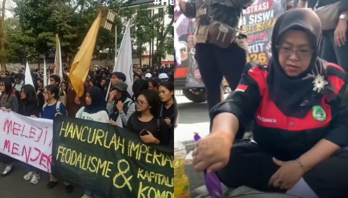 Emak-Emak dan Mahasiswa Demo di DPRD Jabar, Soroti PCMB 2026 hingga Harga BBM