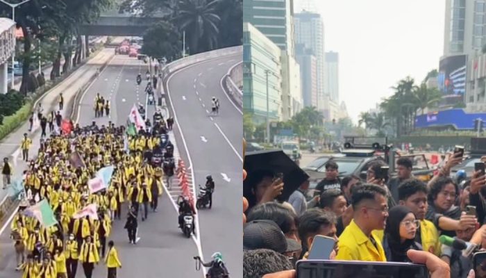 Mahasiswa UI Kecewa Dialihkan ke DPR, Sebut Sudah Kantongi Izin Aksi di Bundaran HI