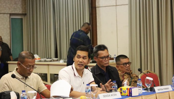 Sekda Aceh Pimpin Diskusi Revisi UUPA, Semua Pihak Satu Suara untuk Aceh