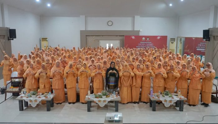 Rakor DWP Aceh 2026 Resmi Dibuka, Malahayati Ajak Perkuat Solidaritas Organisasi