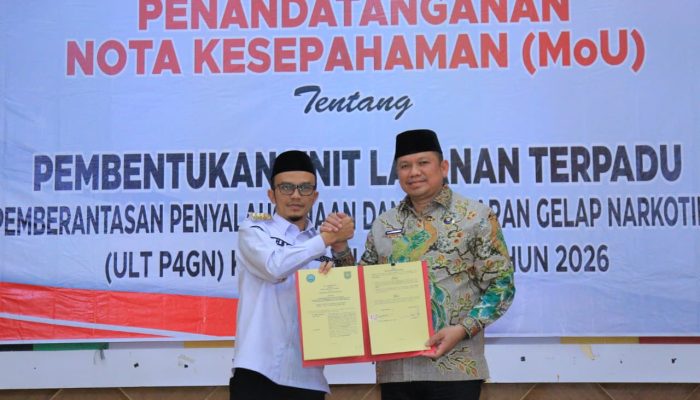 BNNP Aceh Gandeng Pemkot Subulussalam Bentuk ULT P4GN