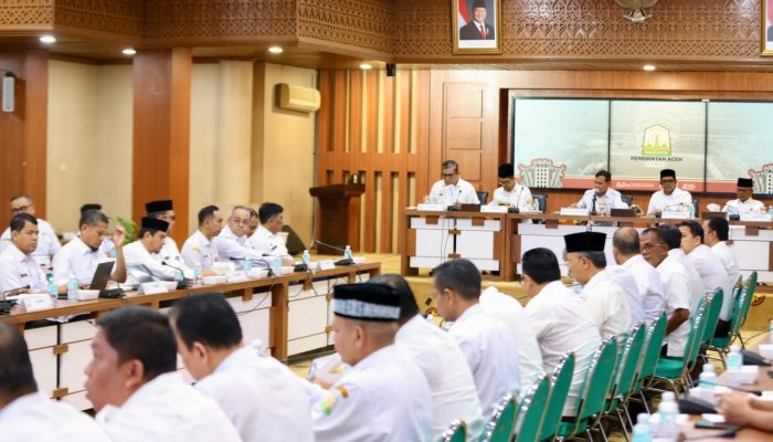 Wagub Aceh Dorong SKPA Perkuat Keterbukaan Informasi dan Koordinasi