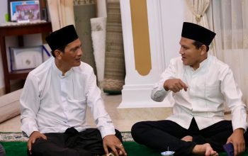 Wagub Fadlullah Temui Waled Lapang, Perkuat Sinergi Pemerintah dan Ulama