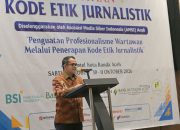 Plt Sekda Aceh Buka Pelatihan Jurnalistik AMSI, Ingatkan Pentingnya Verifikasi Berita